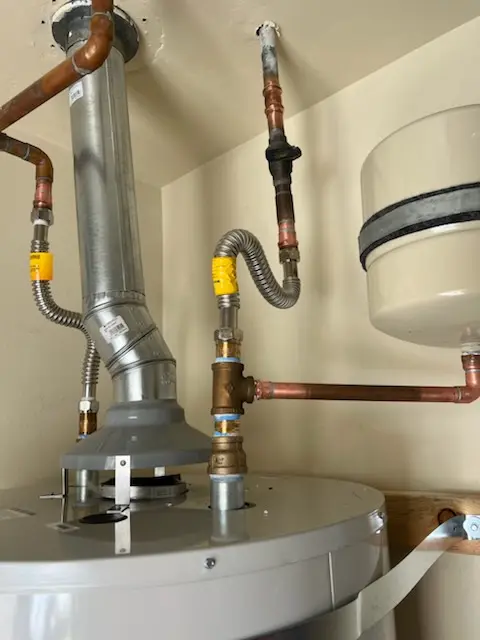 Water heater installation and plumbing repair in Falcons Lair